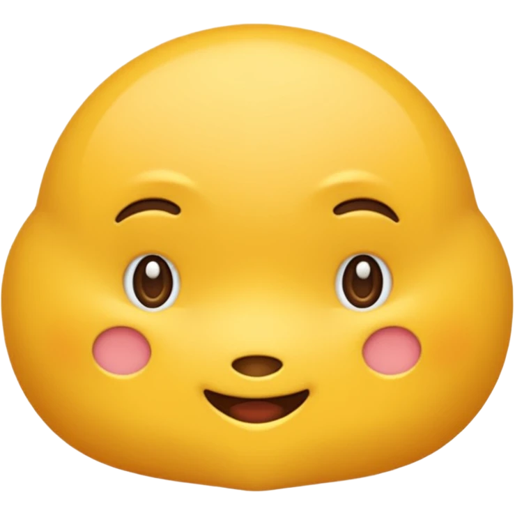 흰색 퍼프 emoji