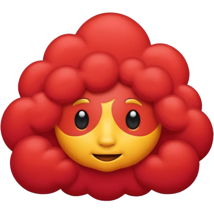 Красное Облоко emoji