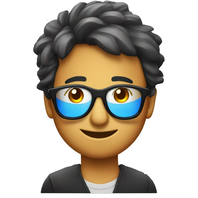 un phénix avec des lunettes emoji