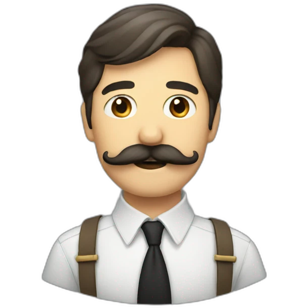 Moustache emoji