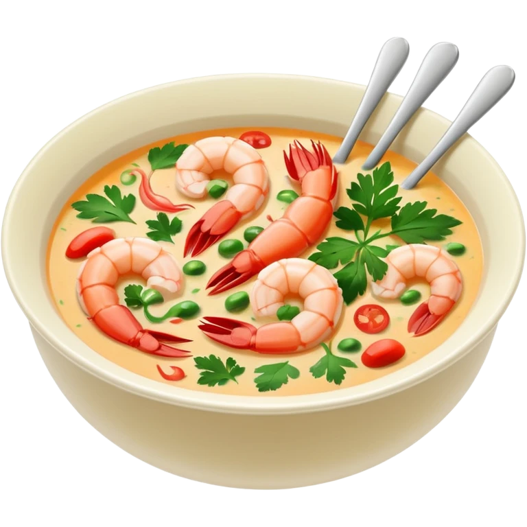 thai soup emoji