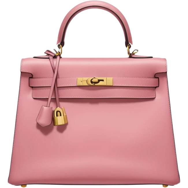 hermes kelly bag rose pink emoji