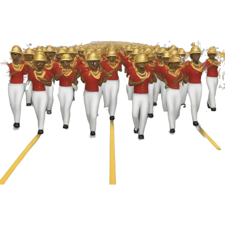 parade demonstration emoji