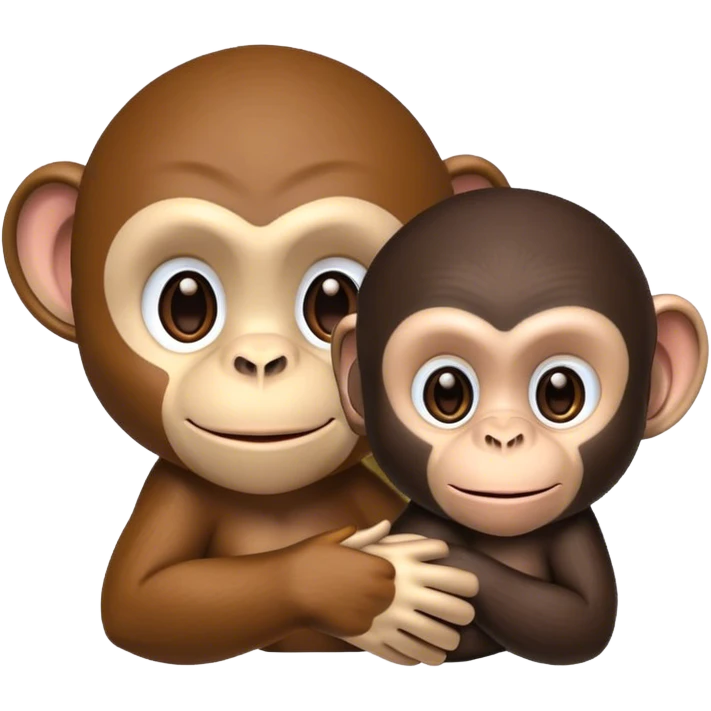 Monkey and ape emoji