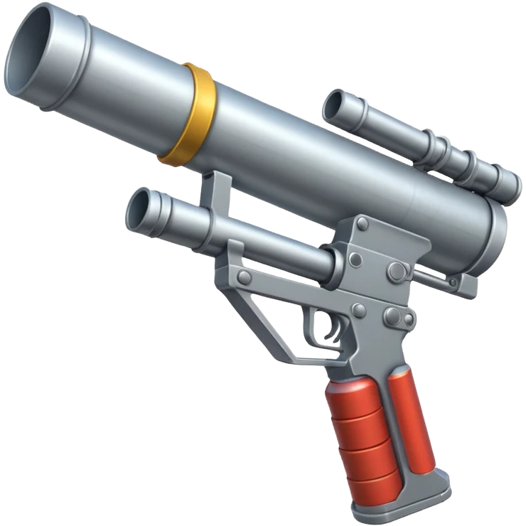 Shoulder mounted rocket launcher emoji