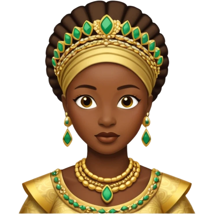 Nigerian princess emoji