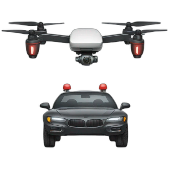 Drone chinese driving emoji