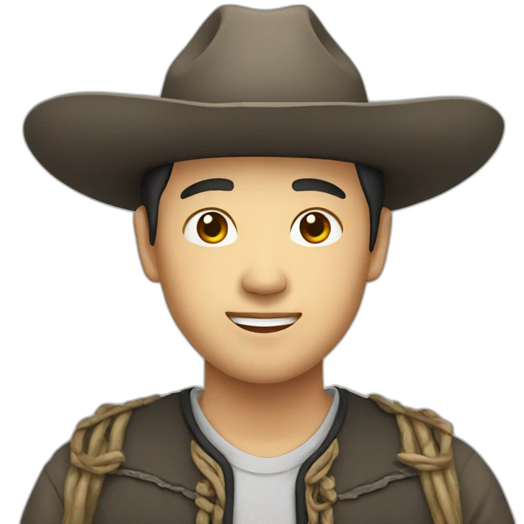 WESTERN CHINESE GUY emoji