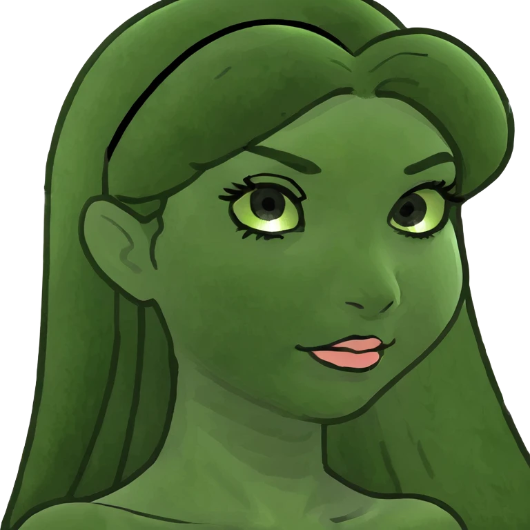 Long lash princesses  emoji