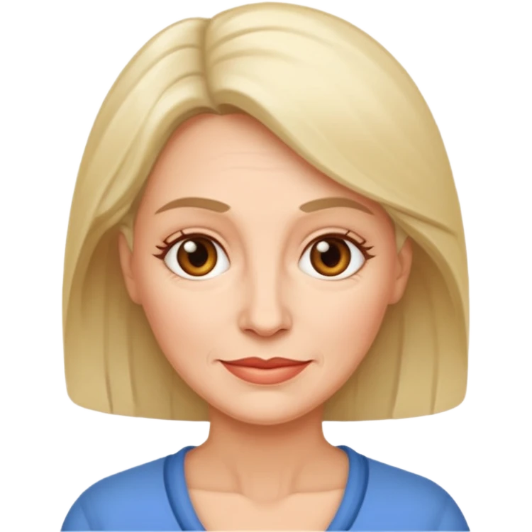 50 y.o. woman  emoji