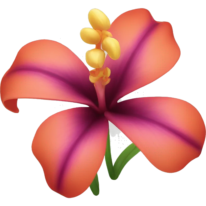 tropical flower emoji