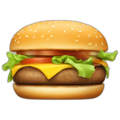 minimalistic-sketch-delivered-burger emoji