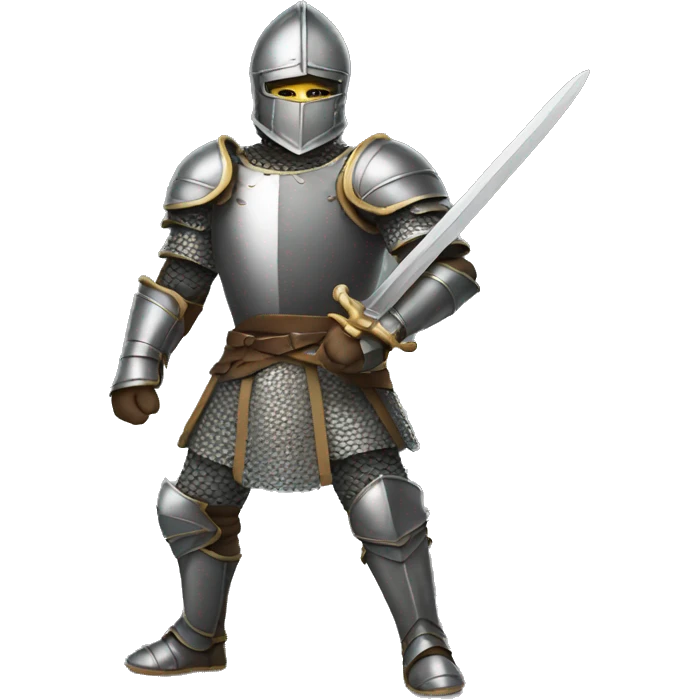 knight fighting stance emoji