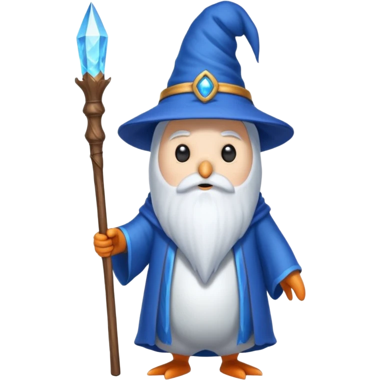 Penguin Wizard emoji