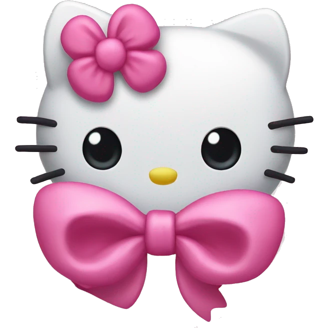 Hello kitty bow  emoji
