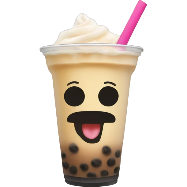 Boba tea Thai emoji