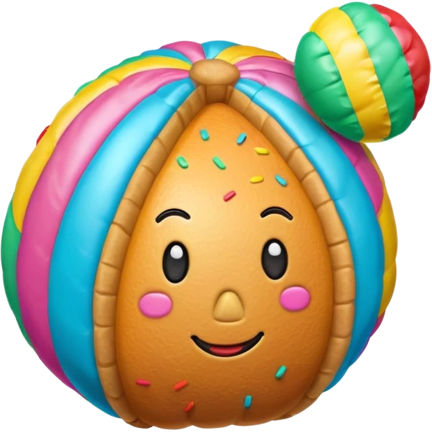 inflatable balloon pan dulce pinata emoji