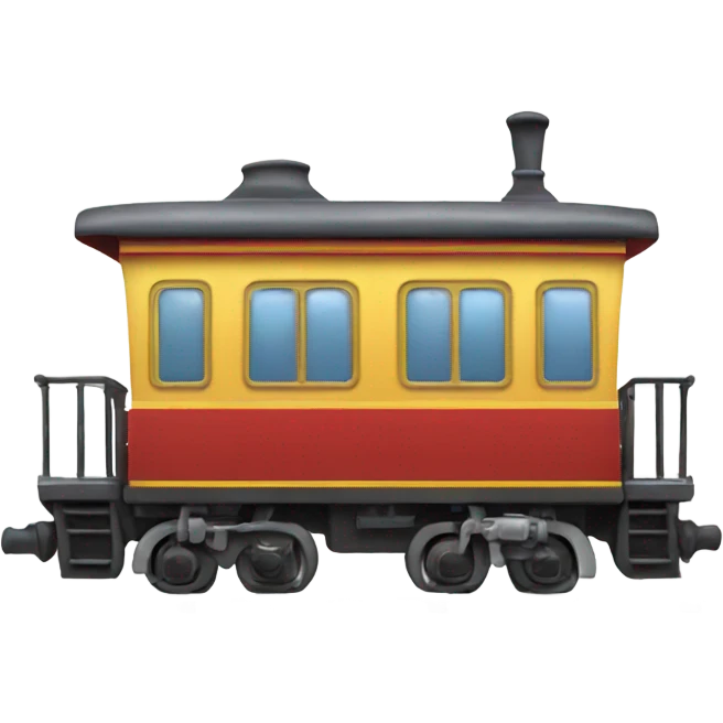 little Train for tourists emoji