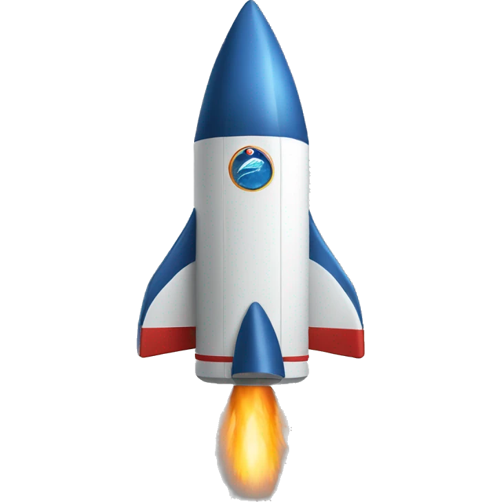an rocket emoji