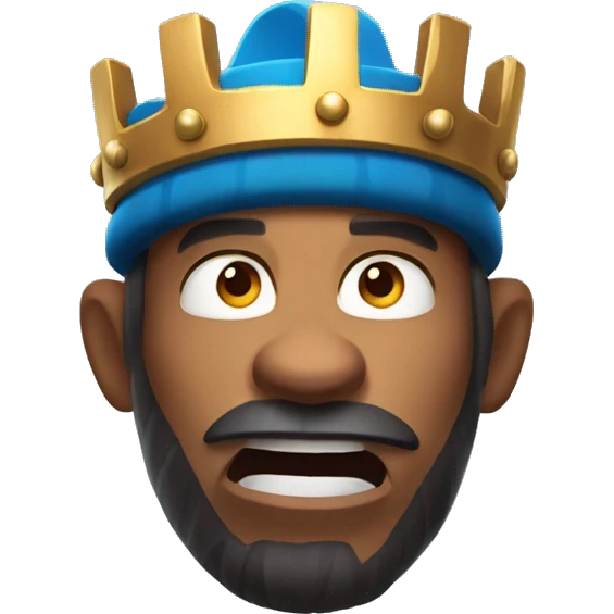 Create a vibrant and dynamic emote featuring the Royal Giant from Clash Royale. emoji