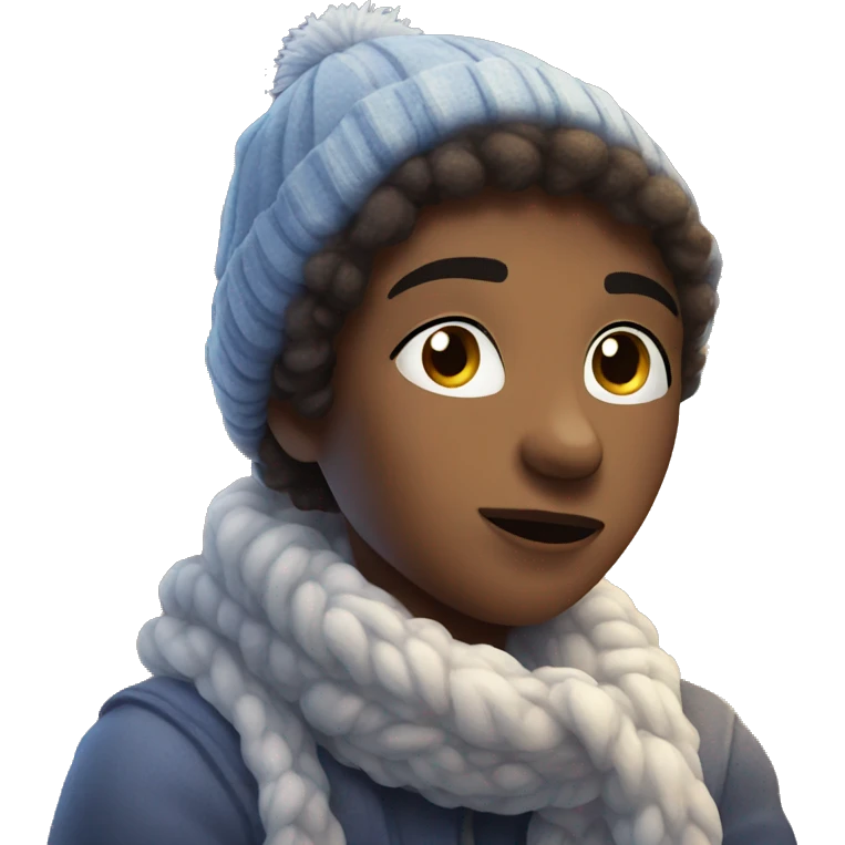 Cozy winter emoji