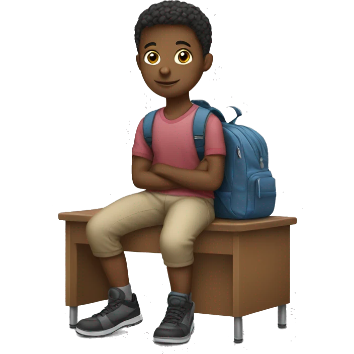 Kids in school emoji