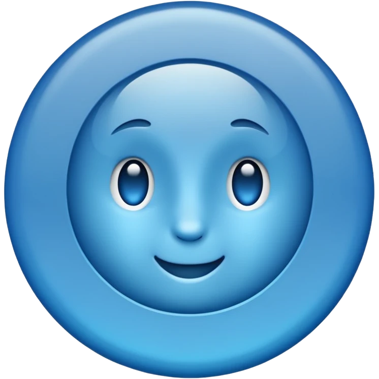 Blue tick emoji