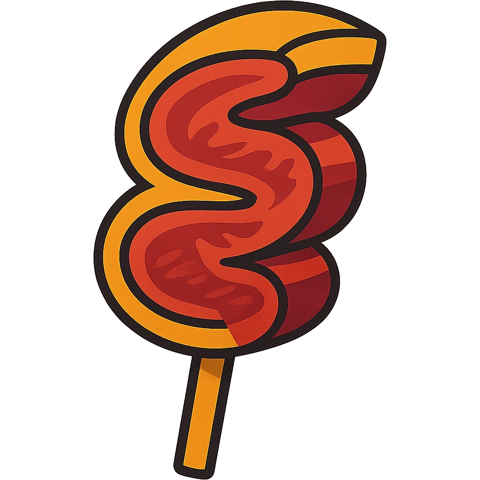 picanha steak on a stick emoji