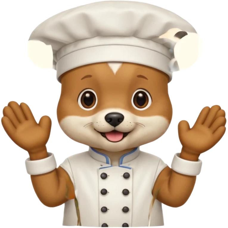 chef dog emoji