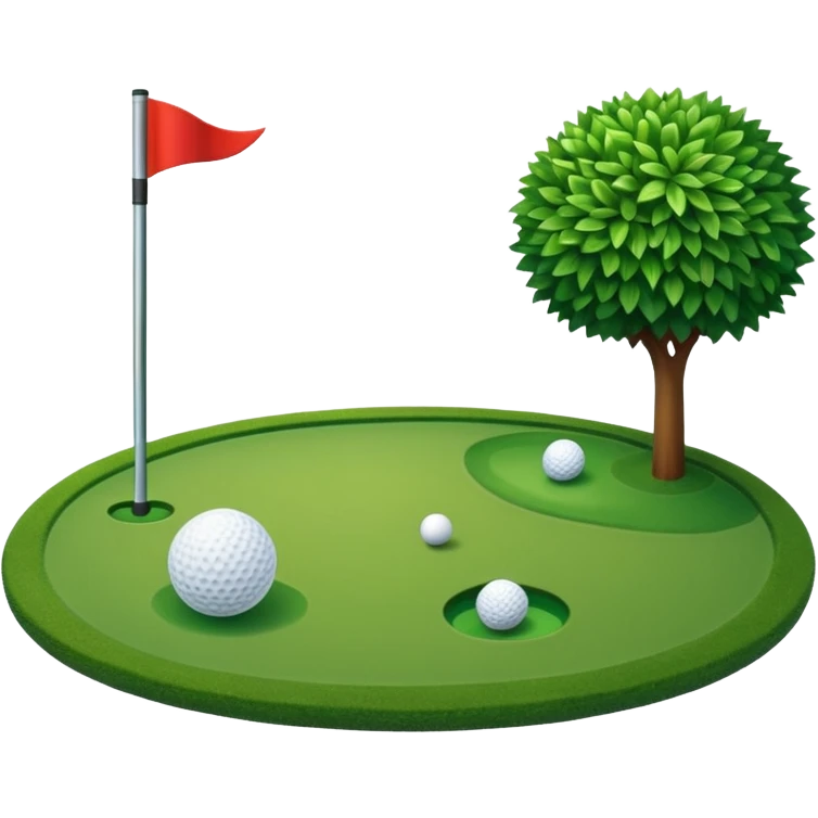 golf green  emoji