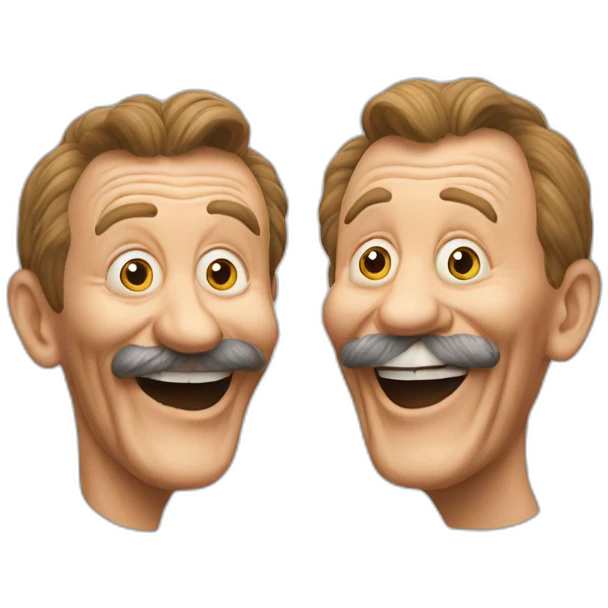 Chuckle Brothers rubber balls emoji