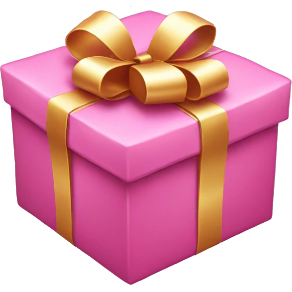 Pink present  emoji