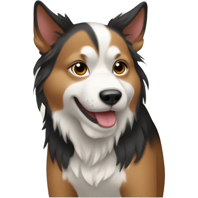 Anjing kayang emoji