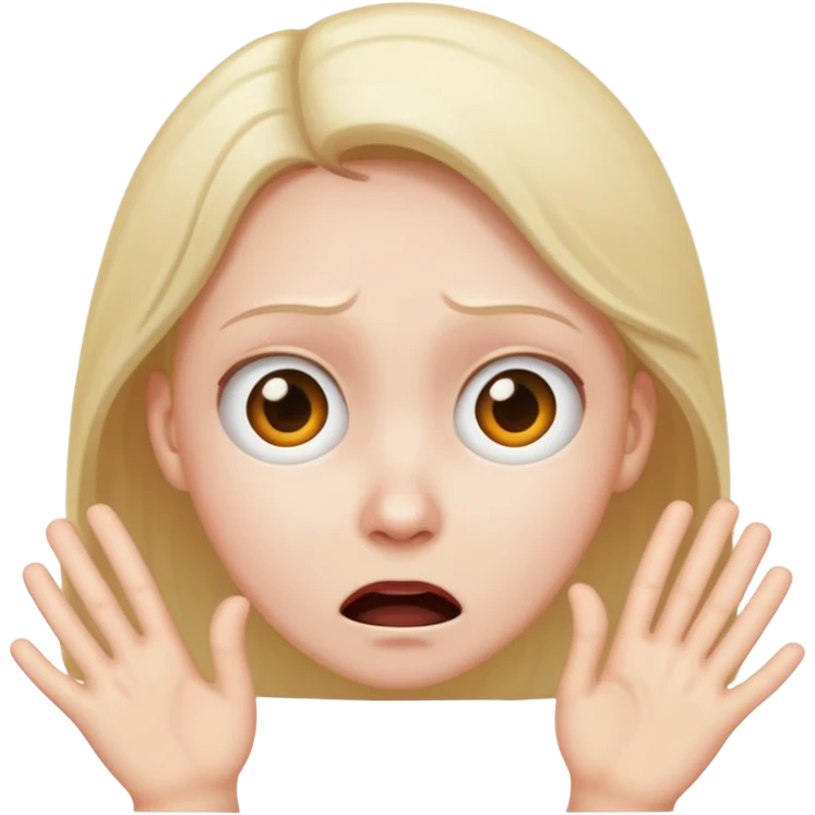 scared emoji