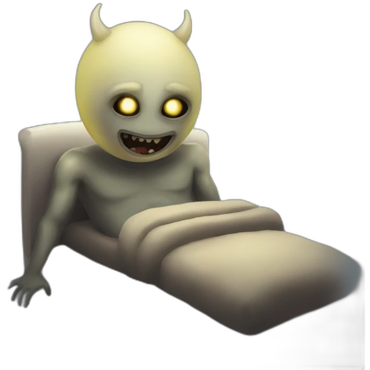 Your sleep paralysis demon emoji
