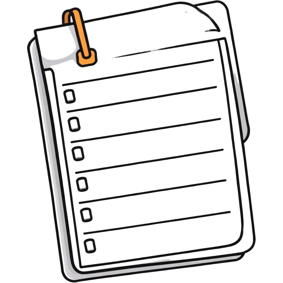 endless to-do list emoji