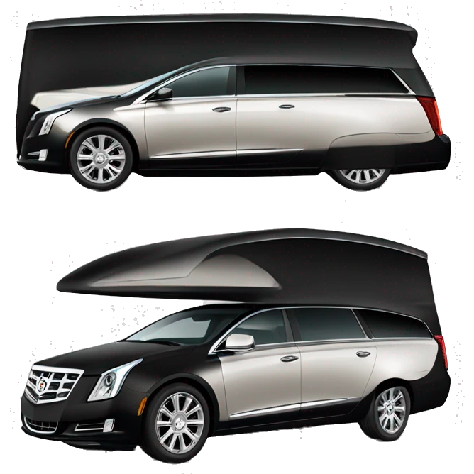 2013 Cadillac XTS Federal Coach Hearse emoji