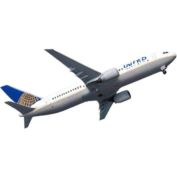 United airlines 767 emoji