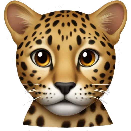 Catc wearing jaguar prints emoji