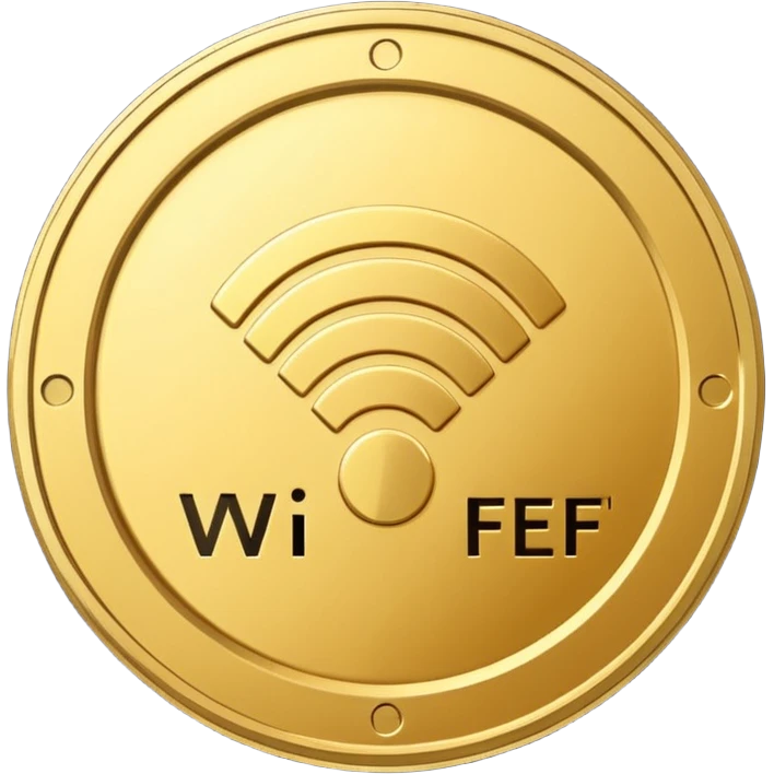 wifi money coin  emoji