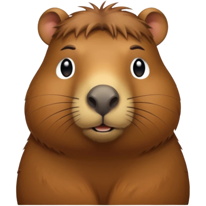 Capybara emoji