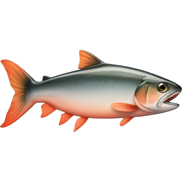 Salmon fish emoji