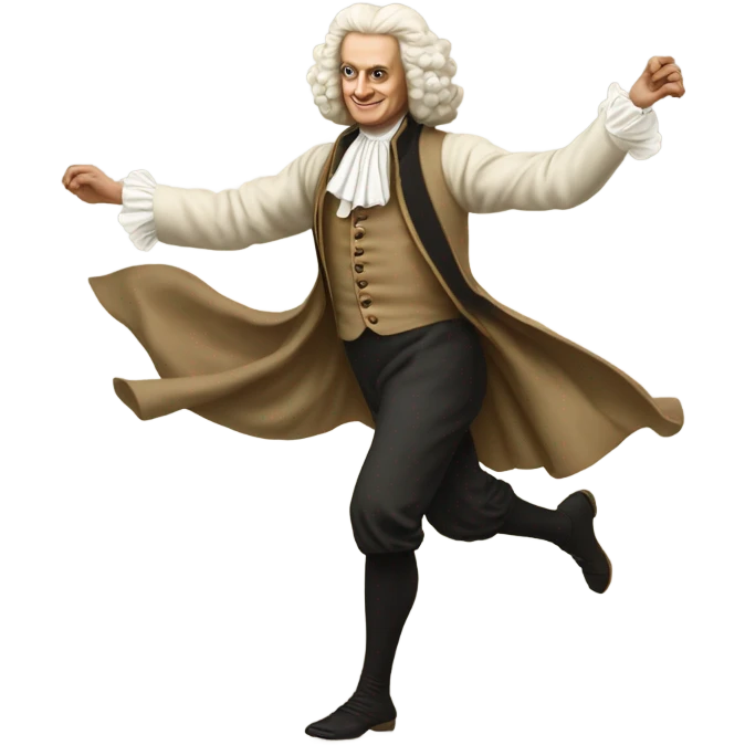Newton dancing  emoji