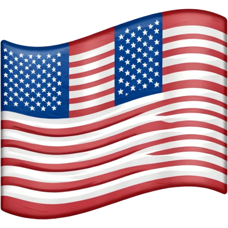 US flag turned uoside down emoji