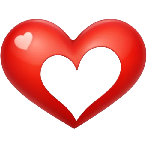 red heart emoji