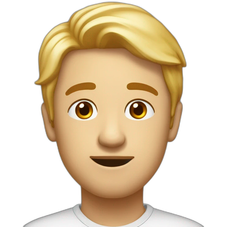 Humain qui fais samblant d’être calme alors qu’il est énervé  emoji