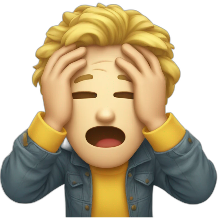 Facepalm emoji