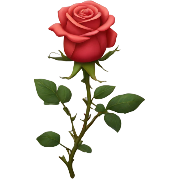 Rose emoji