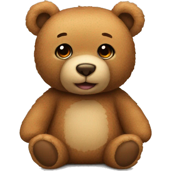Teddy bear emoji