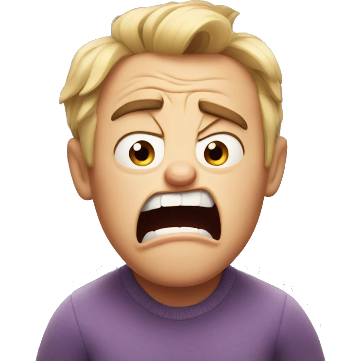 Anger from inside out emoji